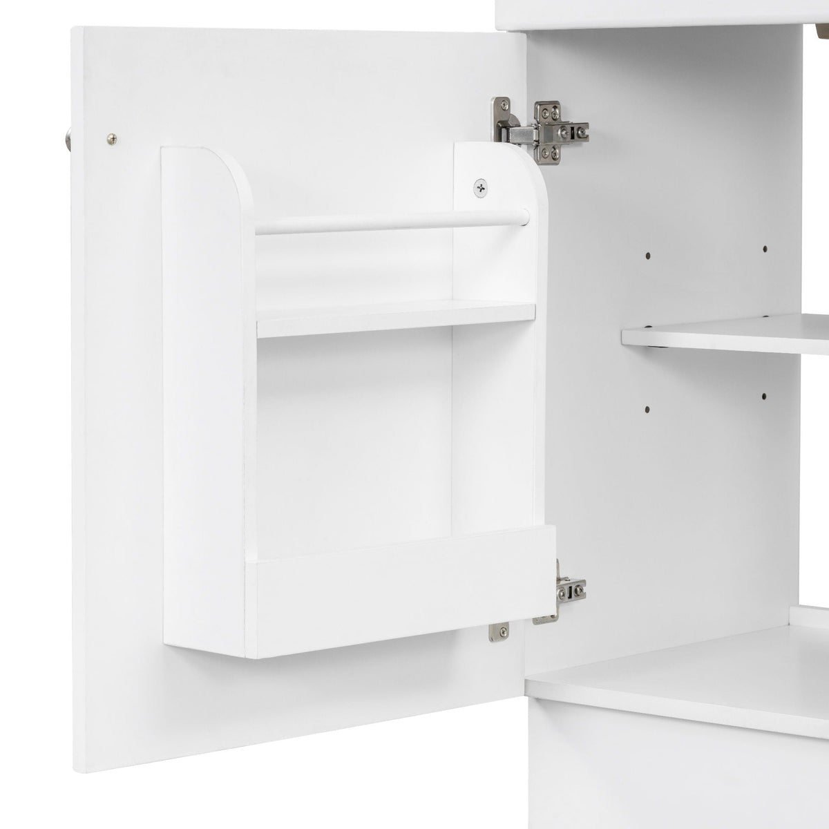 Bathroom Vanity With Sink, Cabinet With Adjustable Shelf