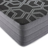 Md 12" smooth top hybrid medium plush mattress