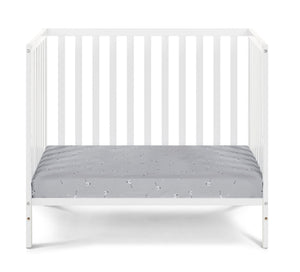 Palmer - 3-in-1 Convertible Mini Crib Baby With Mattress Pad