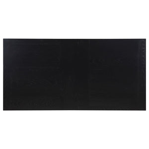 Houston - Rectangular Double Dining Table Top - Black