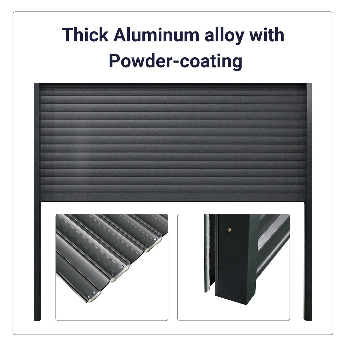 8.5' x 8.5' Motorized Roll-Up Door Kit