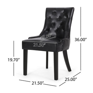 Cheney - Contemporary Dining Chair Tufted Upholstery (Set of 2)