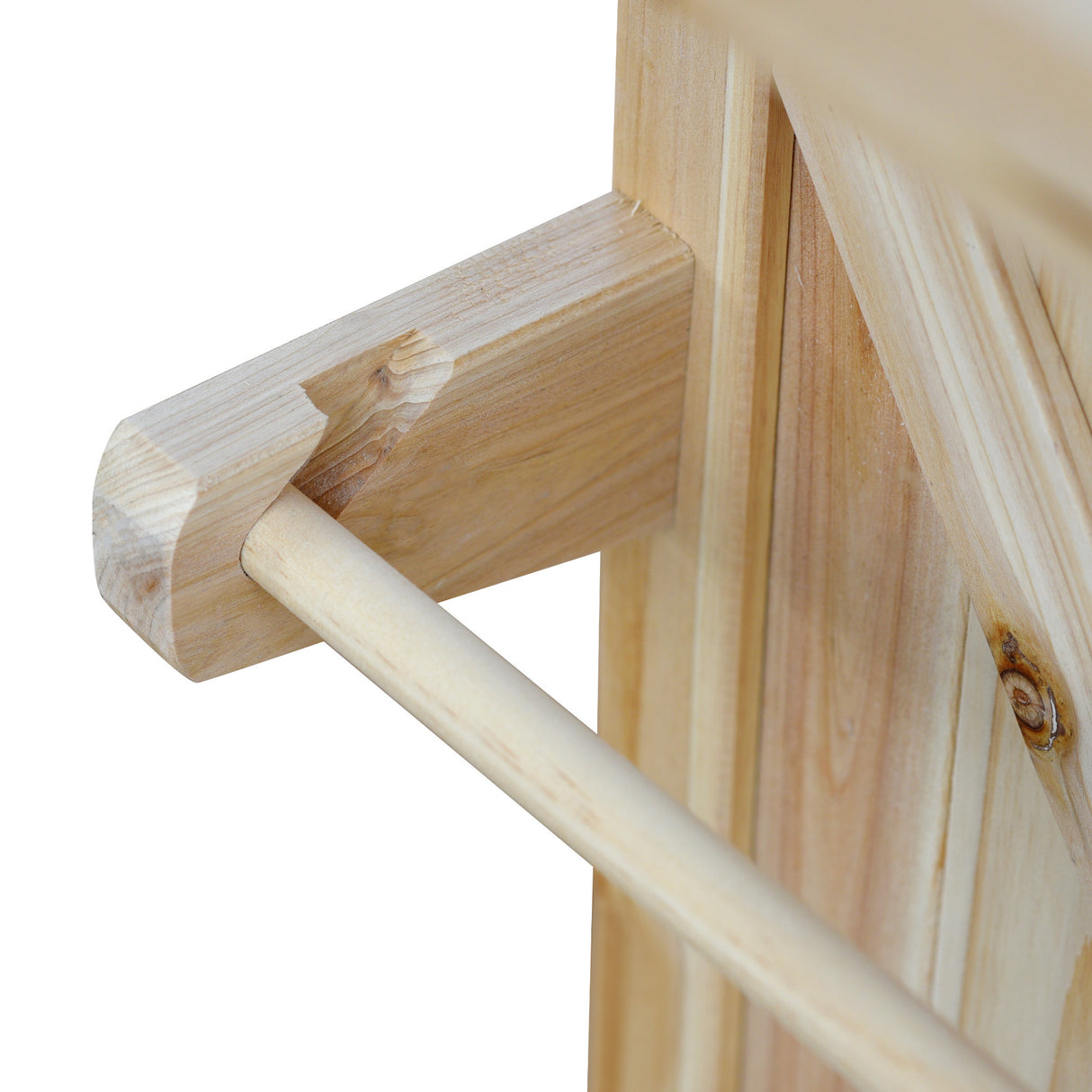 Outdoor kitchen island, rolling bar cart & storage cabinet, natural