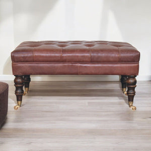 Buffalo - Ottoman With Castor Legs
