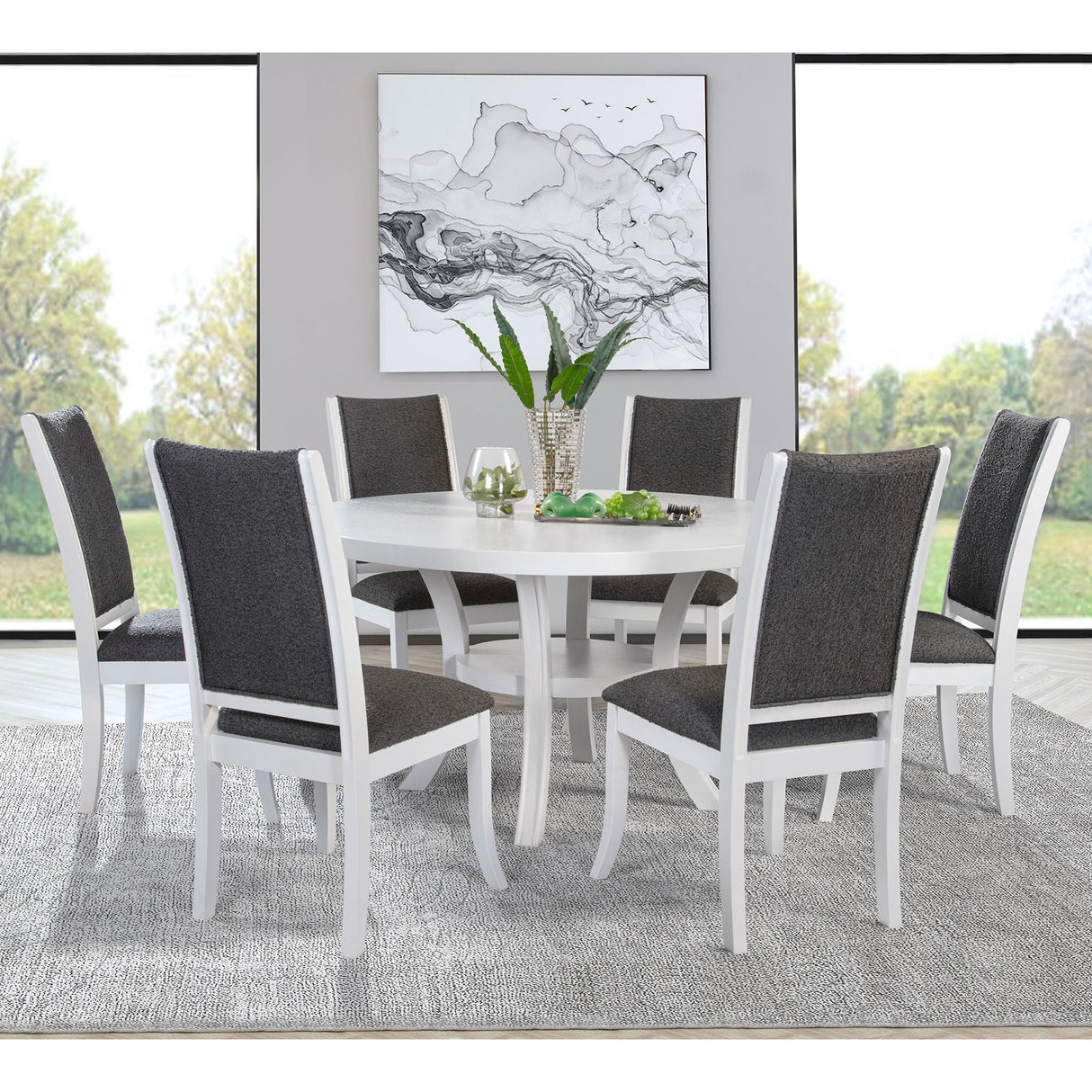 Tyler Pearl - Upholstered Dining Side Chair (Set of 2) - Taupe