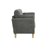 The Oliver Compact Elegance Upholstered Sofa
