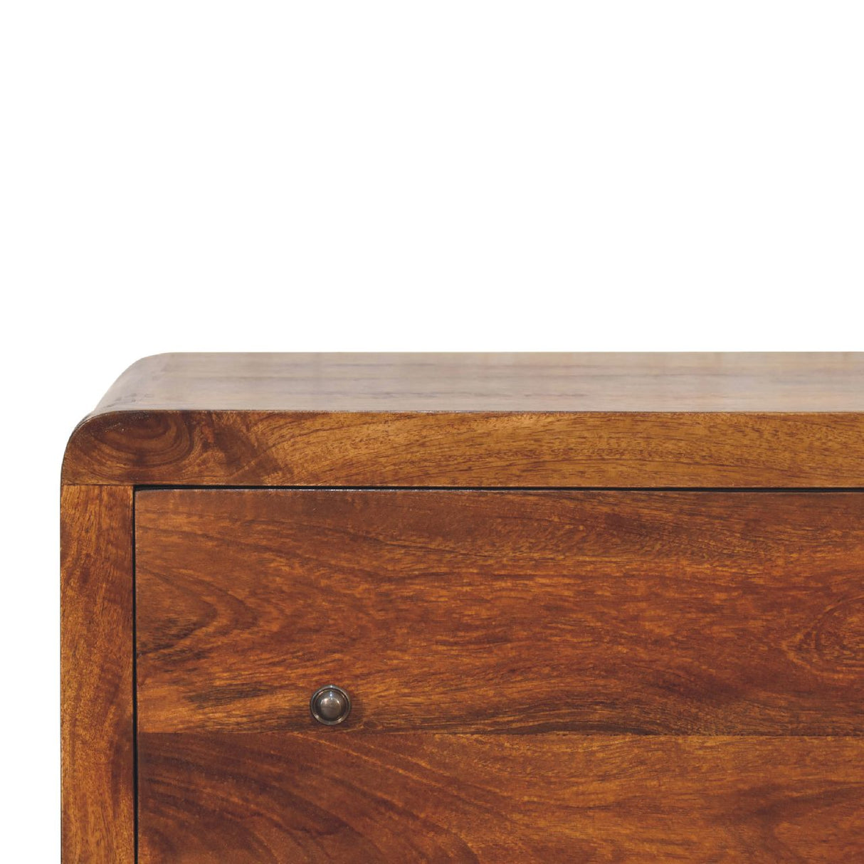Solid Wood Aspen Chest, 3-Drawers, Chestnut