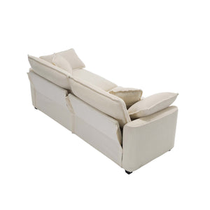 Elegant Oversized Sectional Sofa Set With Deep Seats And Flexible Layout