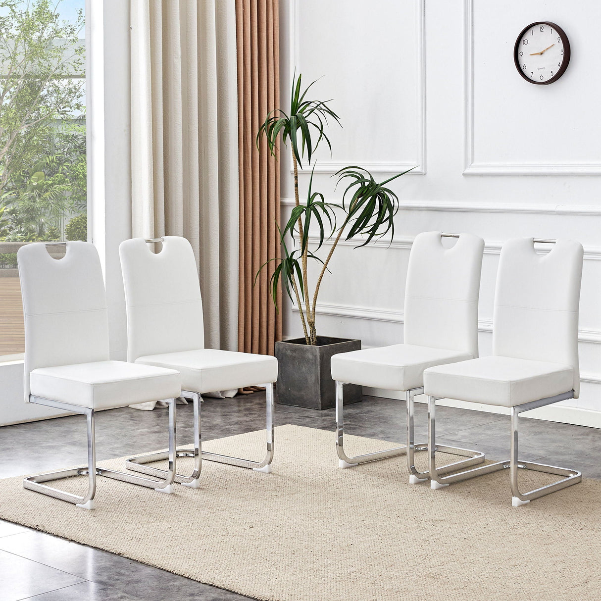Coaster Dining Chairs with Built-In Spring Packages & Ergonomic Design
