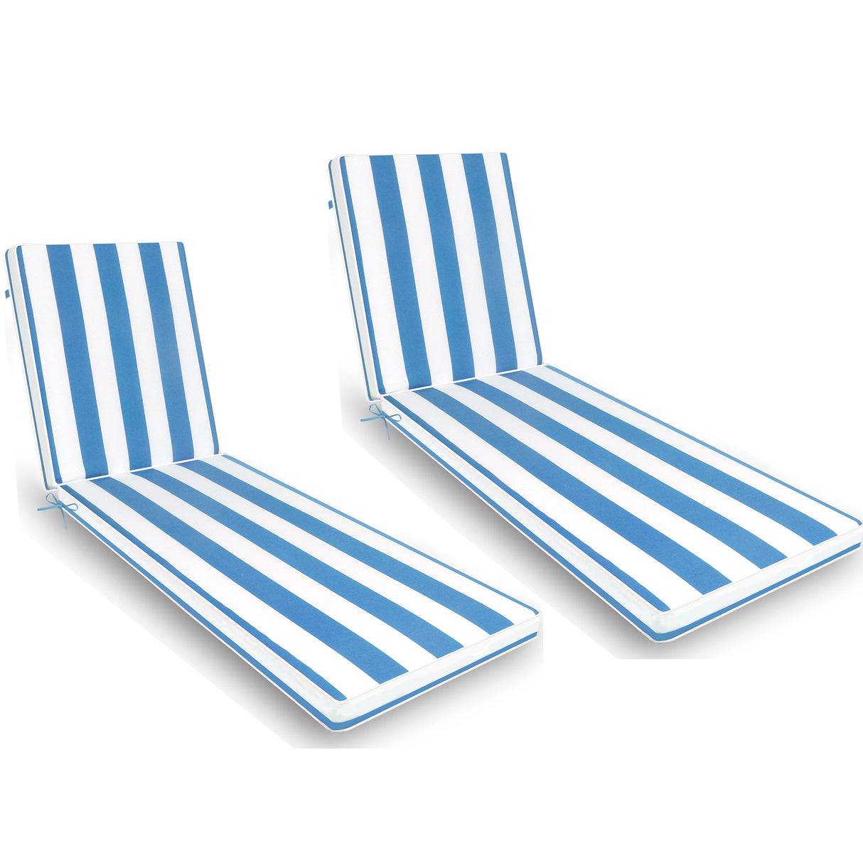 2pcs set outdoor lounge chair cushion replacement patio funiture seat cushion chaise lounge cushion