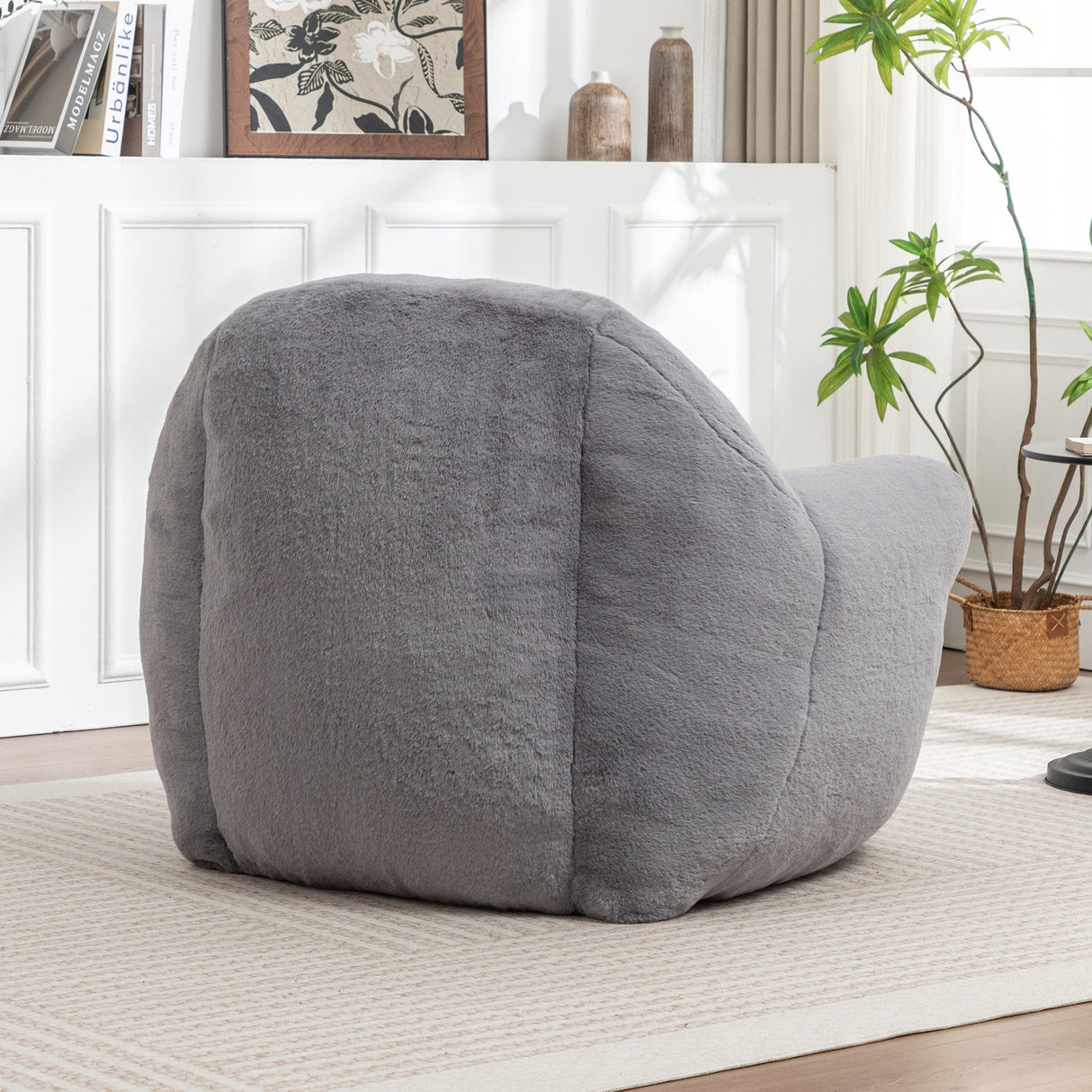 Comfy Bean Bag Chair with Back Support