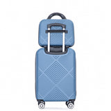 2 Piece Luggage Sets Lightweight Suitcase, Spinner Wheels