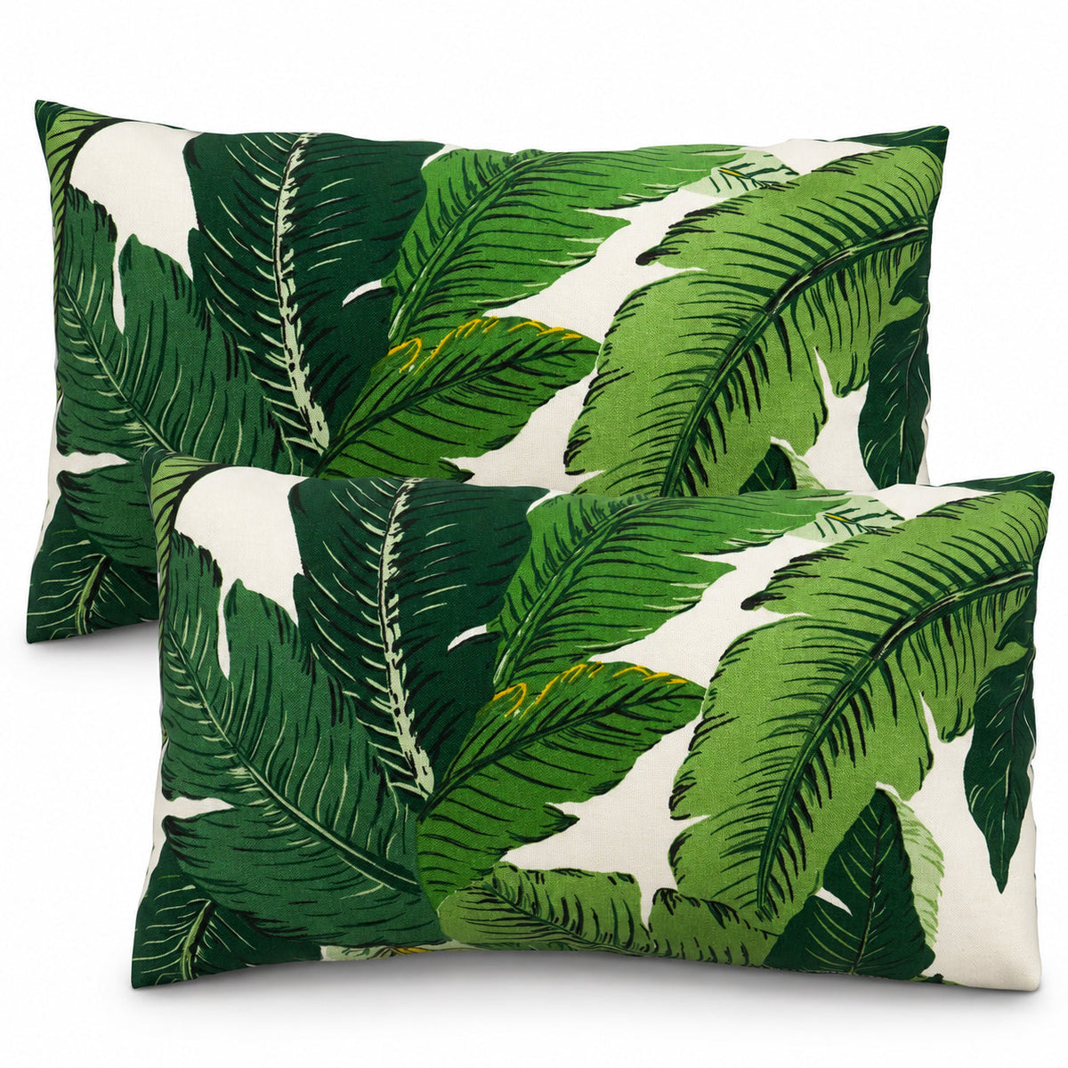 4 Pack Outdoor Lumbar Pillow with Inserts