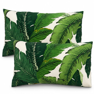 4 Pack Outdoor Lumbar Pillow with Inserts
