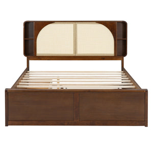 Headboard Bed With 2 Drawers And Trundle