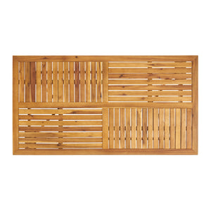 7 Piece Outdoor Acacia Wood Dining Set