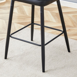 Modern Style Chair With Sleek Backrest Design (Set of 2)