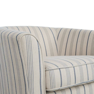 Zeniqua - Upholstered Swivel Chair With Loose Cover