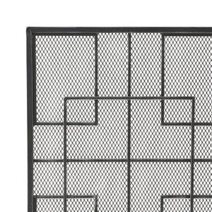 Dorothy - Modern Single Panel Iron Fire Screen