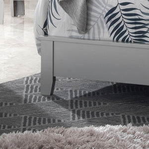 Padded Headboard Bed