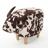 Cow Shaped Ottoman Footstool