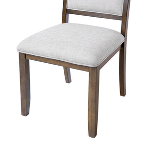 Farmhouse Dining Chairs Set of 4, Upholstered High Back