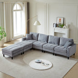 The Beverly Corduroy U-Shaped Sectional Sofa