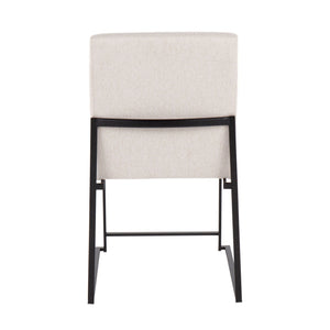 Fuji - Contemporary Modern Elegance With High Back Dining Chair (Set of 2)