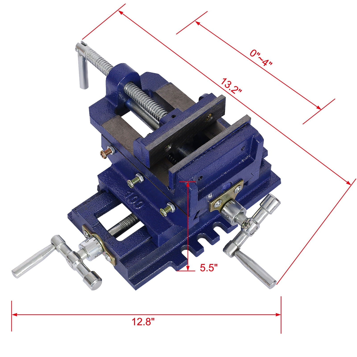 Industrial Quality Cross Slide Vise for Drill Press