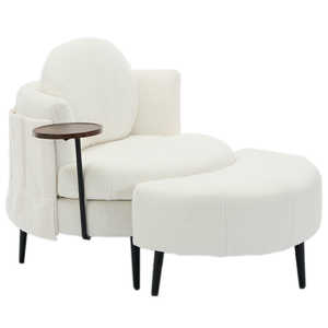 42.5' Single Sofa Chair in White