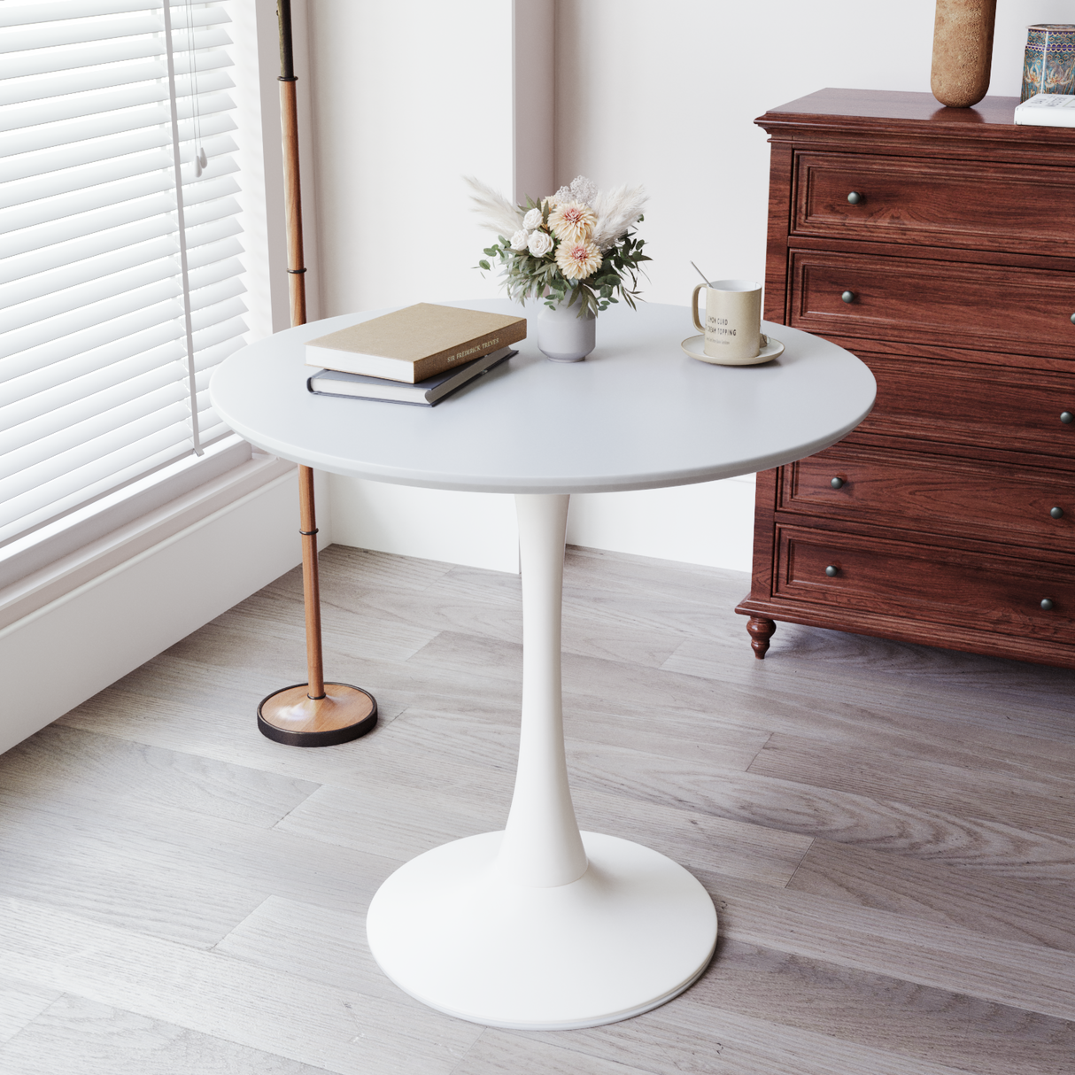 31.5" Dining Table in White