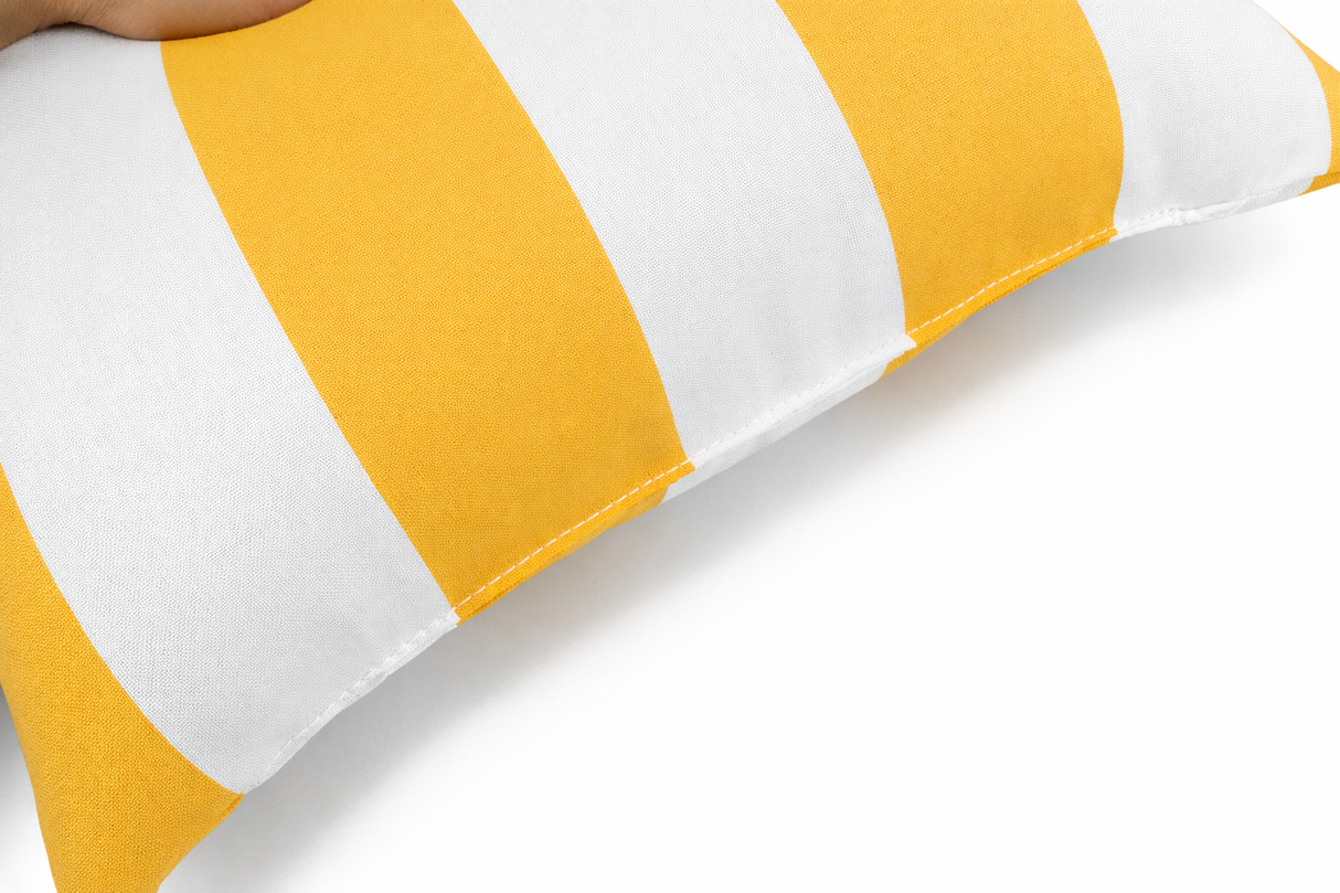 2 Pack Outdoor Throw Pillows, Waterproof & Fade-Resistant