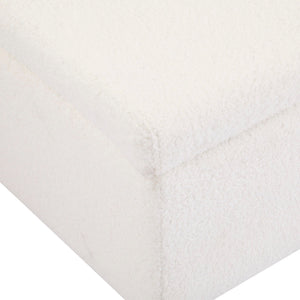 Storage Ottoman With Flip Top Lid