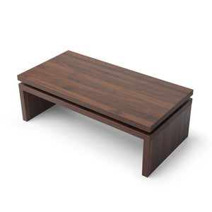Wood Coffee Table - Mid Century Modern Farmhouse Wooden Coffee Tables