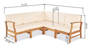Perla - 6 Pieces Sofa Set