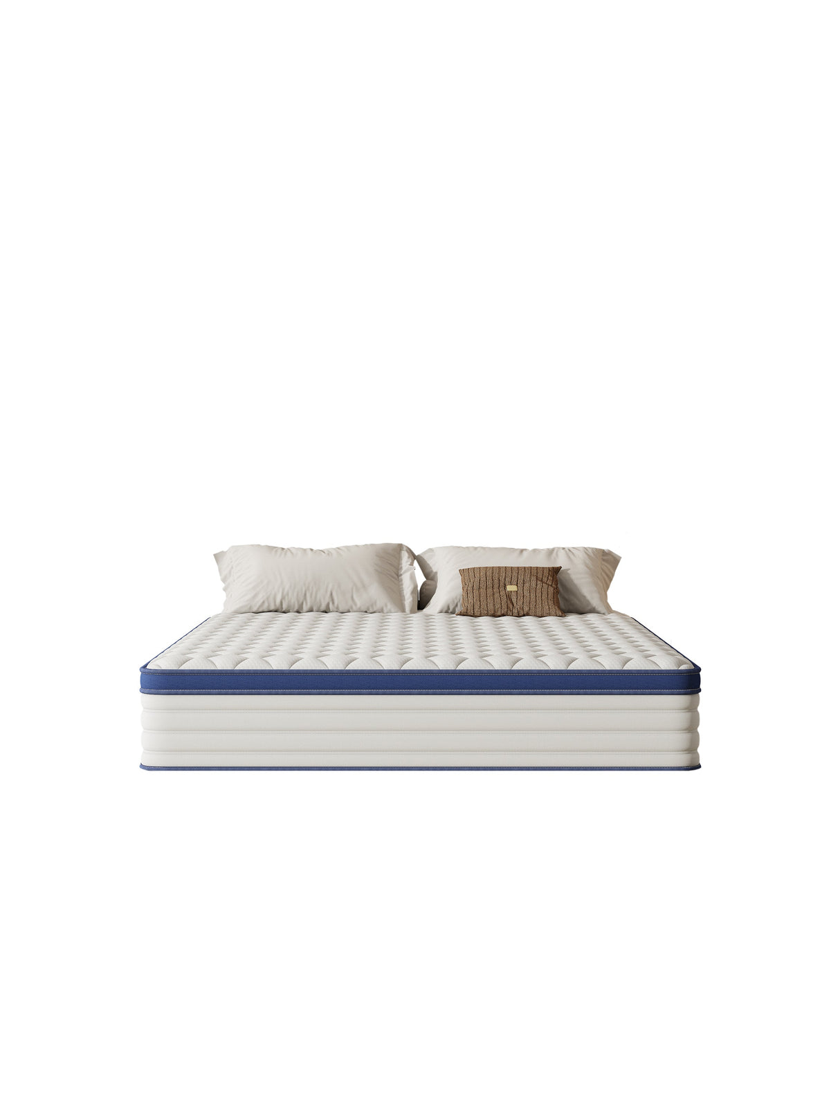 Gel memory foam mattress, double bed, roll pack boxed