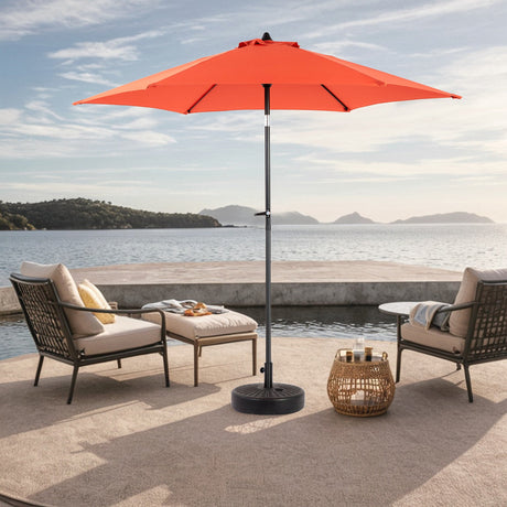 9ft patio umbrella with crank & tilt