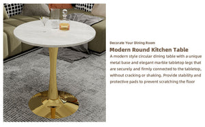 27.6-Inch Round Dining Table