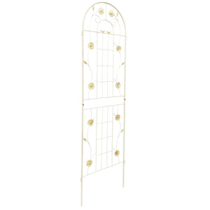 Metal Garden Trellis Rustproof Trellis For Climbing Plant Outdoor Flower Support