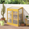 Greenhouse-wooden-cold-frame-greenhouse,-mini-greenhouse-for-outdoor,-polycarbonate-garden-greenhouse-cabinet-2-tier,-keep-plant-warm-enough-Greenhouses
