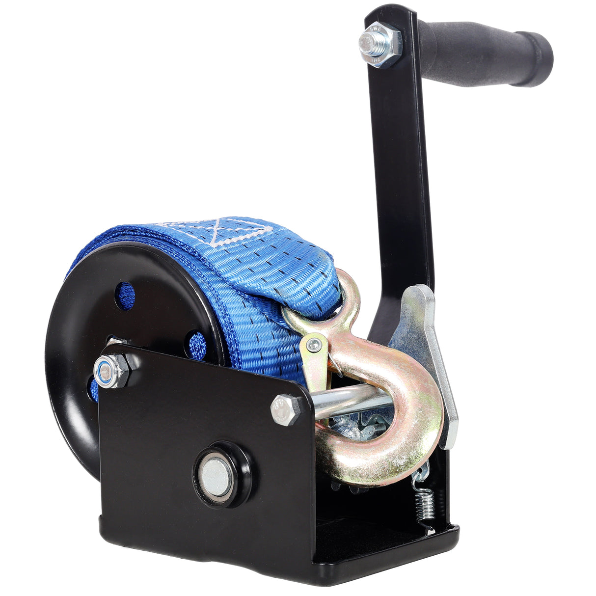 800LBS Hand Winch With 19.6FT Strap