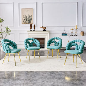 Puffy Bubble Ball Chain Chairs For Dining Room
