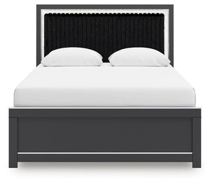 Zuraleus - Upholstered Panel Bed