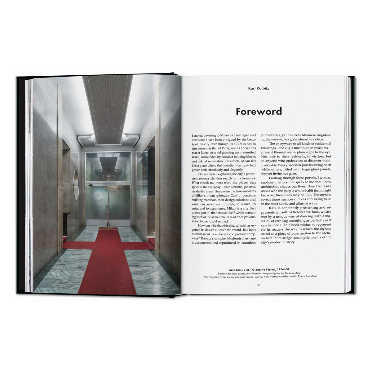 Entryways of Milan. Ingressi di Milano. 45th Ed. (English, Italian)
