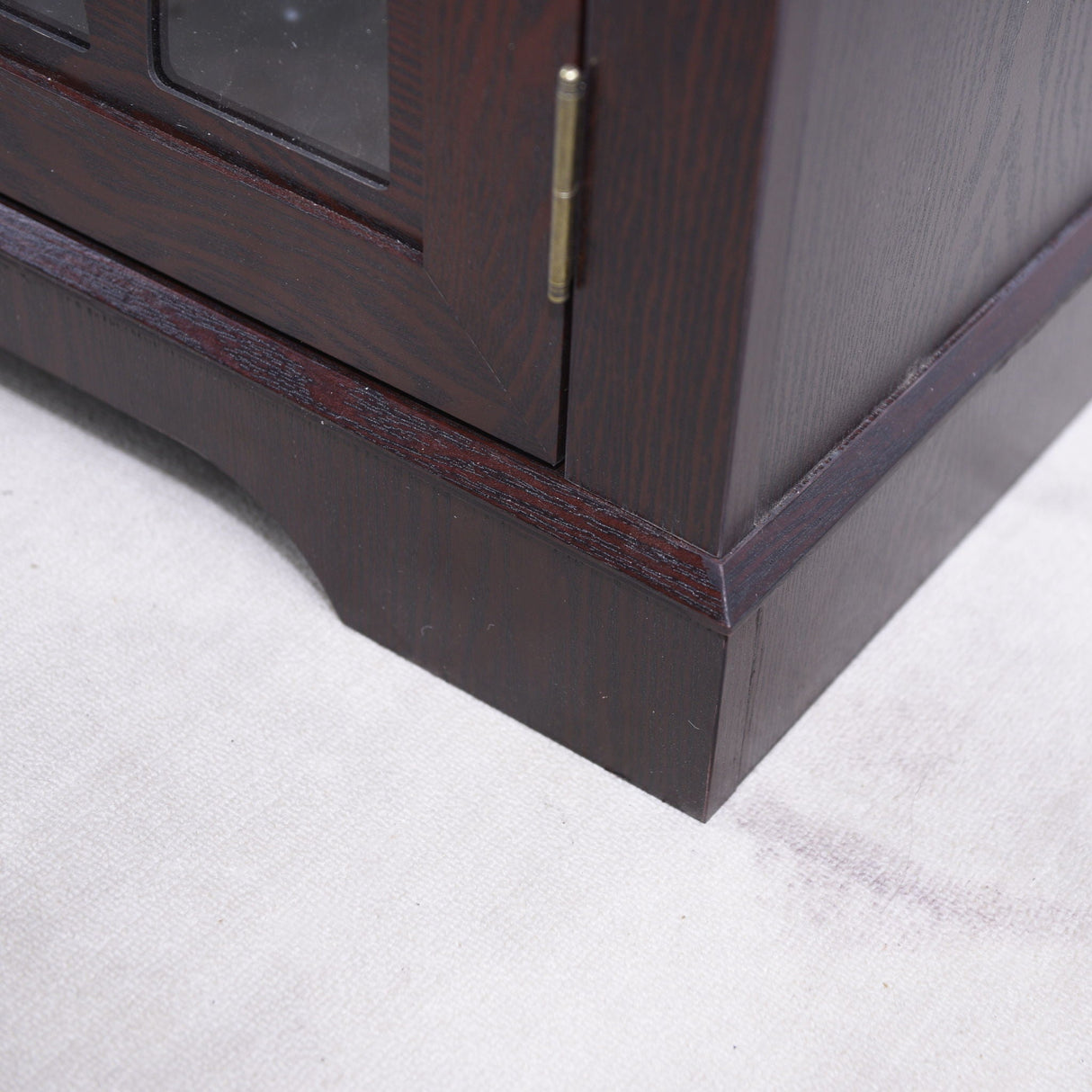 Spacious Sideboard With 3 Doors - Ox Blood Red