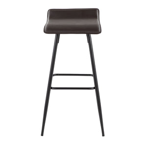 Ale - Contemporary Fixed-Height Bar Stool (Set of 2)