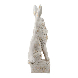 Large Magnesium Sitting Rabbit Figurine
