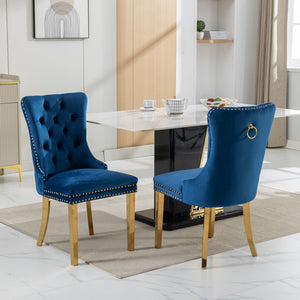 Nikki - Modern, High-End Tufted Dining Chair (Set of 2)