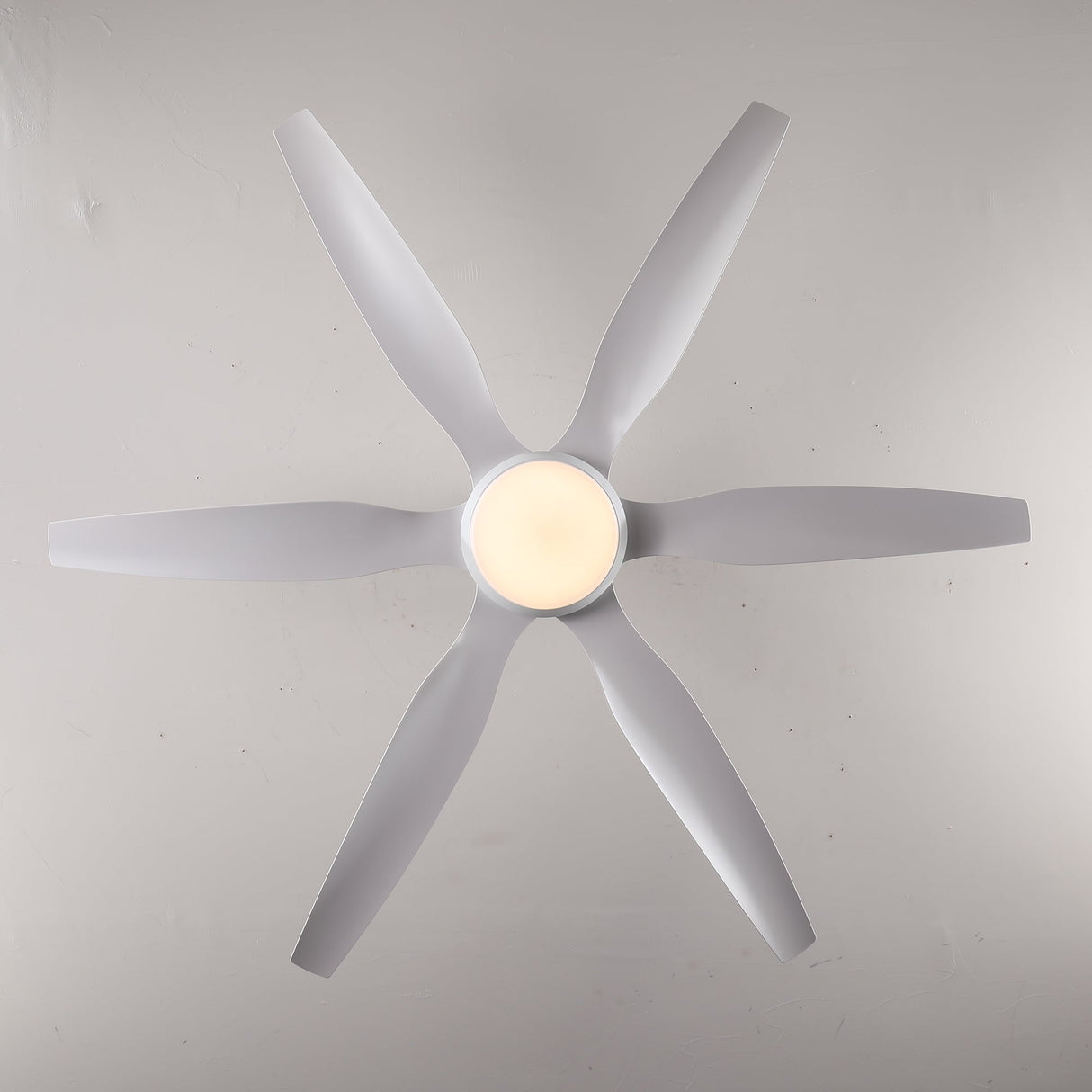 6 PCS ABS Blades 56" Ceiling Fan With Light Kit