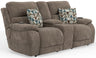 Joya - Power Headrest Power Lay Flat Reclining Console Loveseat With CR3 Heat/Massage/Lumbar/ZG